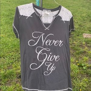 Cowgirl Tuff Never Give Up